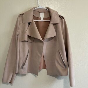 H&M Women's Blush Pink Jacket